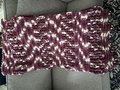 Luxe Statement Blanket in Plum Preserves