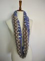 Luxe Infinity Scarf in Wedgewood
