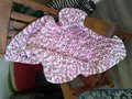 Luxe Baby Blanket in Little Roses