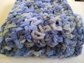 Luxe Baby Blanket in Lovely Blue