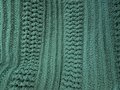 Luxe Statement Blanket in Malachite