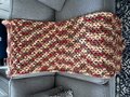 Luxe Lounging Blanket in Rhubarb Crumble Pie