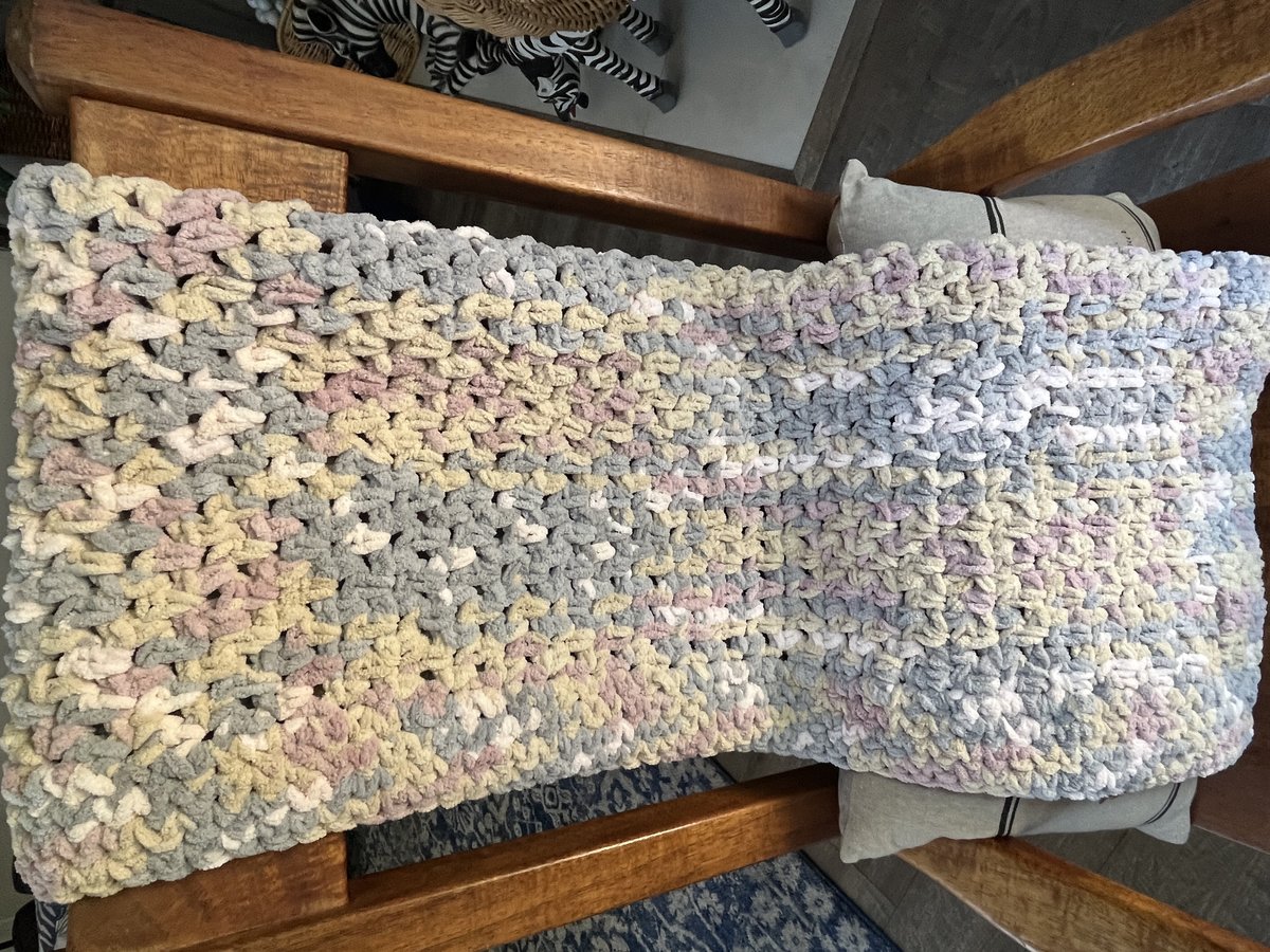 Luxe Baby Blanket in Morning Dove