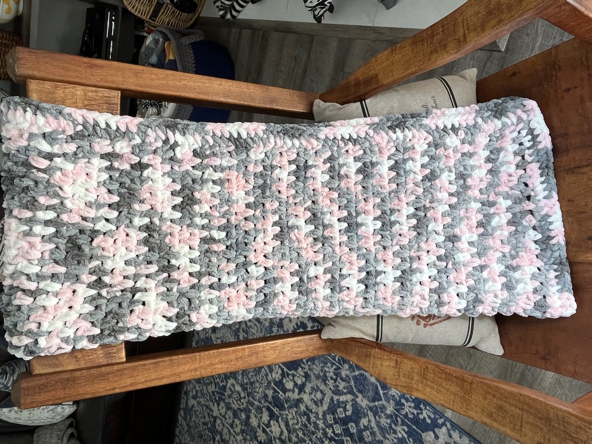 Luxe Baby Blanket in Baby Grays