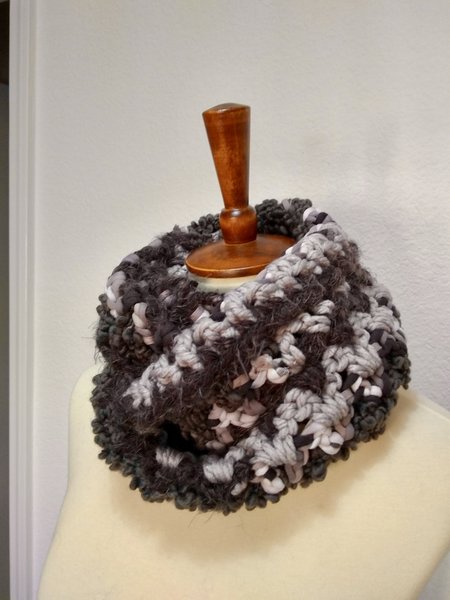 Luxe Infinity Scarf in London Fog
